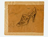 Model No. 421, Steven Arpad (French, 1904–1999), leather, cotton, wood, French
