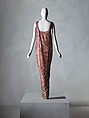 Evening dress, Madeleine & Madeleine (French, 1919–1924/26), silk, cotton, metal, synthetic, French