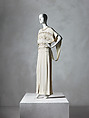 Evening dress, Gilbert Adrian (American, Naugatuck, Connecticut 1903–1959 Hollywood, California), rayon, glass, plastic (cellulose acetate), American