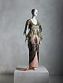 Evening dress, Maison Margaine-Lacroix (French, active 1889–1929), silk, metal, gelatin, French