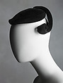 Hat, House of Balenciaga (French, founded 1937), silk, French