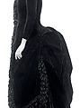 Walking ensemble, silk, probably American