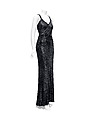 Evening ensemble, House of Chanel (French, founded 1910), silk, rayon, plastic, French