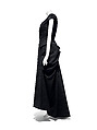 Evening dress, Elsa Schiaparelli (Italian, 1890–1973), wool, brass, French