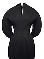 Dress, Charles James (American, born Great Britain, 1906–1978), wool, American