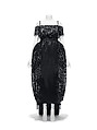 Evening dress, Weeks (French), silk, rhinestones, metal, French