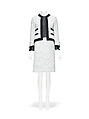 Suit, House of Chanel (French, founded 1910), wool, silk, metal, French