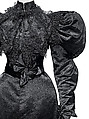 Dinner dress, Mrs. Arnold (American), silk, American