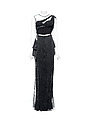 Ensemble, Helmut Lang (Austrian, born 1956), (a) silk, horsehair; (b, c) leather, horsehair, Austrian