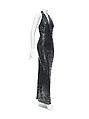 Dress, Traina-Norell (American, founded 1941), silk, synthetic fiber, plastic, metal, American