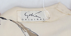 Dress, Gilbert Adrian (American, Naugatuck, Connecticut 1903–1959 Hollywood, California), rayon, American