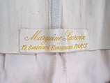 Evening dress, Maison Margaine-Lacroix (French, active 1889–1929), silk, metal, gelatin, French