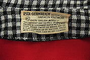 Dress, Rudi Gernreich (American (born Austria), Vienna 1922–1985 Los Angeles, California), acrylic, American