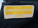 Dress, Christian Lacroix (French, born 1951), silk, cotton, French