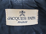 Ensemble, Jacques Fath (French, 1912–1954), wool, French