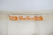Dress, Boué Soeurs (French, 1897–1957), cotton, French