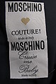 Dress, House of Moschino (Italian, founded 1983), acetate, rayon, metal, Italian