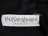 Yves Saint Laurent | Dress | French | The Metropolitan Museum of Art