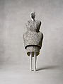 Ensemble, Comme des Garçons  Japanese, (a)  polyester, nylon, cotton, triacetate, polypropylene, (b, c) cotton, nylon, and (d, e) polyester, plastic (synthetic rubber), Japanese
