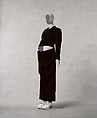 Ensemble, Comme des Garçons  Japanese, (a) wool, cupra; (b) cotton, mother-of-pearl; (c) cotton, polyester; (d) polyester; (e) polyester; (f, g) polyester, synthetic leather, synthetic rubber; (h, i) metal, Japanese