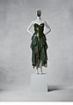 Ensemble, Mugler  French, (a) fiberglass, leather; (b) silk, French
