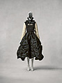 Ensemble, Batsheva, (a) wool, nylon, (b) polyester, (c) silk, American
