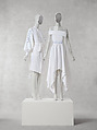 Dress, Hisi Studio  Kenyan, 100% cotton fabric with tactile surface treatments, Braille detailing, Printed QR code Identification + NFC tags, Kenyan