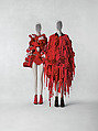 Ensemble, Comme des Garçons  Japanese, (a) wool, cotton; (b) polyester; (c, d) polyester, Japanese