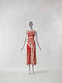 Dress, Alexander McQueen British, silk, metal, glass beads, viscose, British