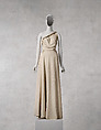 Evening dress, House of Vionnet French, silk, French