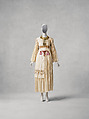 Ensemble, Gucci  Italian, (a) silk, (b) synthetic, (c) metal, Italian