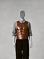 Ensemble, Alexander McQueen British, buffalo skin, wool, cotton, British