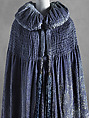 Evening cape, Maria Monaci Gallenga (Italian, Rome 1880–1944 Umbria), silk, rayon, metal, Italian