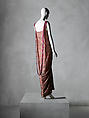 Evening dress, Madeleine & Madeleine (French, 1919–1924/26), silk, cotton, metal, synthetic, French