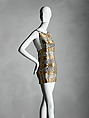 Dress, Roberto Rojas (American, born 1940), metal, cotton, American