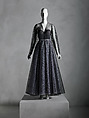 Dinner dress, Valentina (American, born Kyiv 1899–1989), silk, rayon, American