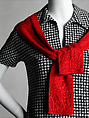 Dress, Rudi Gernreich (American (born Austria), Vienna 1922–1985 Los Angeles, California), acrylic, American