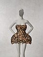 "Immortal" dress, Dilara Findikoglu Turkish, polyamide, plastic, synthetic hair