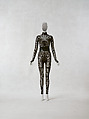 "Maori" top and "Kalinga" leggings, Yiqing Yin French, (a, b) viscose, polyester, (c) lambskin