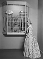 Dress, linen, cotton, American