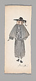 Sketches, Boué Soeurs (French, 1897–1957), Graphite, watercolor, paint, and pen and ink, French