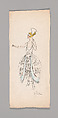 Sketches, Boué Soeurs (French, 1897–1957), Graphite, watercolor, paint, and pen and ink, French