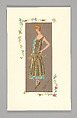 Sketches, Boué Soeurs (French, 1897–1957), Graphite, watercolor, paint, and pen and ink, French