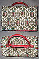 Purse, Gucci  Italian, leather, wool, brass, nylon, Italian