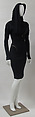 Dress, Azzedine Alaïa (French (born Tunisia), Tunis 1935–2017 Paris), wool, metal, French