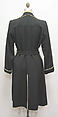 Coat, Yves Saint Laurent (French, founded 1961), wool, silk, synthetic, French