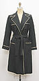 Coat, Yves Saint Laurent (French, founded 1961), wool, silk, synthetic, French