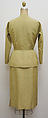 Suit, Madeleine de Rauch, (a) wool, silk, shell, French