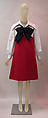 Dress, Geoffrey Beene (American, Haynesville, Louisiana 1927–2004 New York), (a, b) synthetic, metal ; (c, d) silk, metal, American