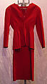 Suit, Valentino (Italian, born 1932), a,b) wool, Italian